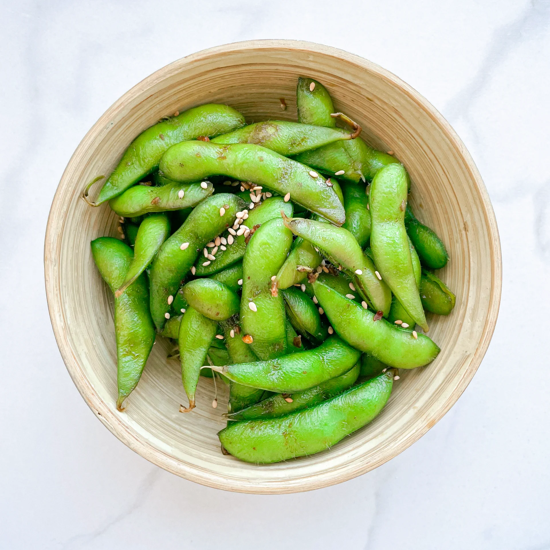 Garlic Soy Edamame