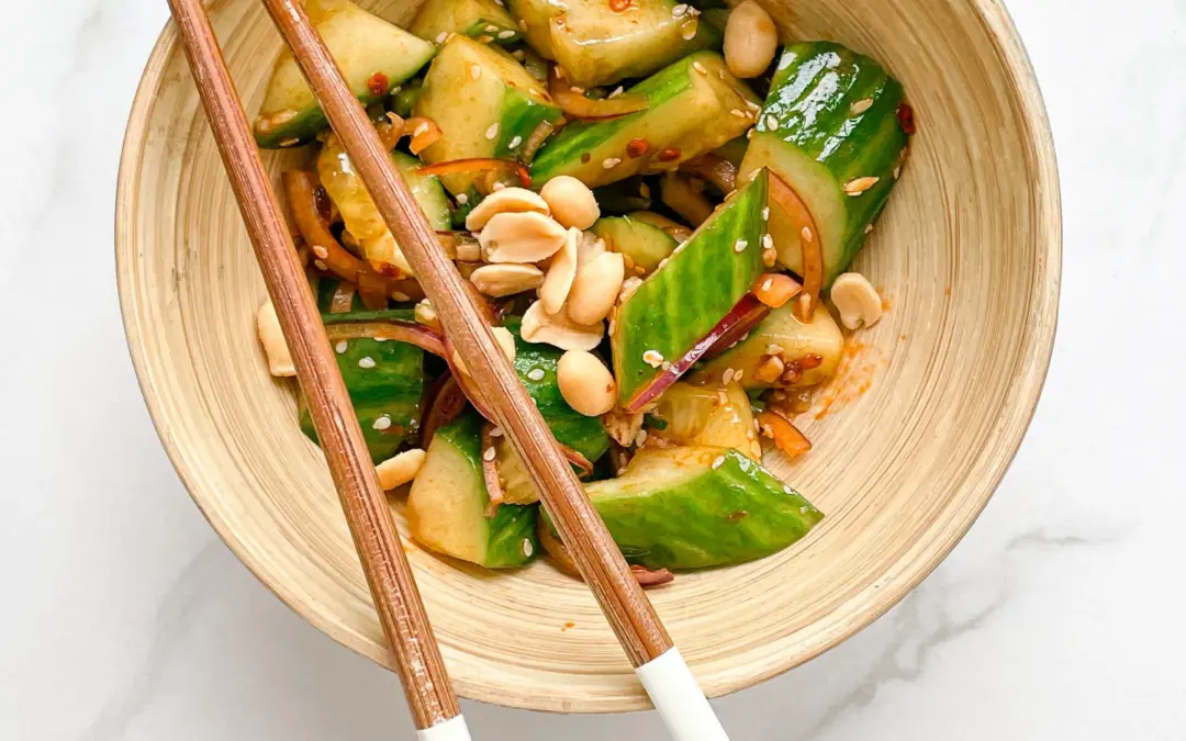 Smashed Chinese Cucumber Salad