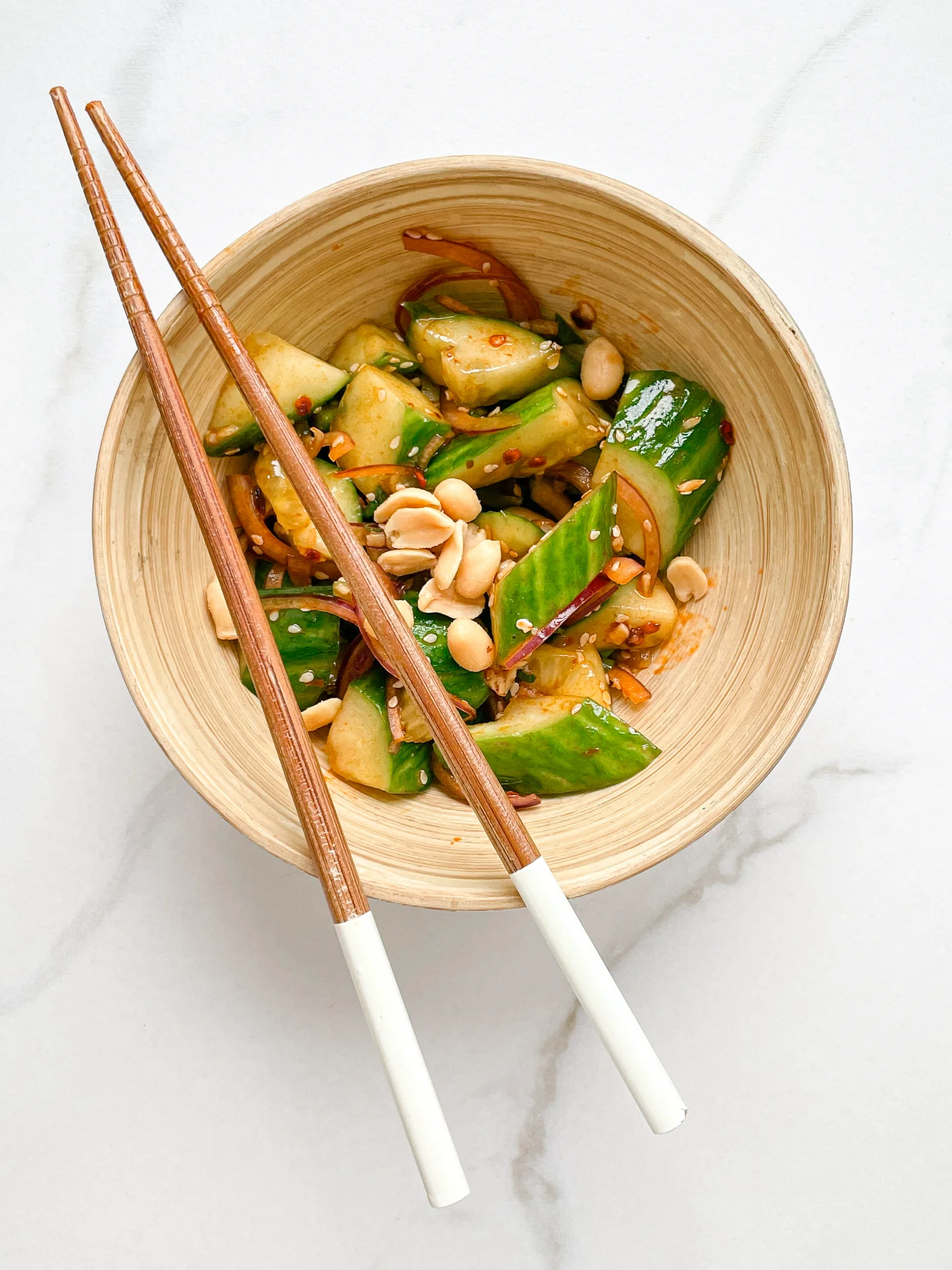 Smashed Chinese Cucumber Salad