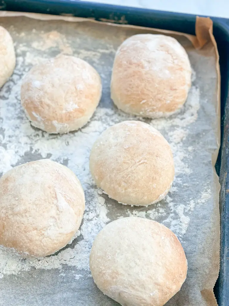 Easy Ciabatta Buns