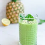 Green Pineapple Spinach Smoothie