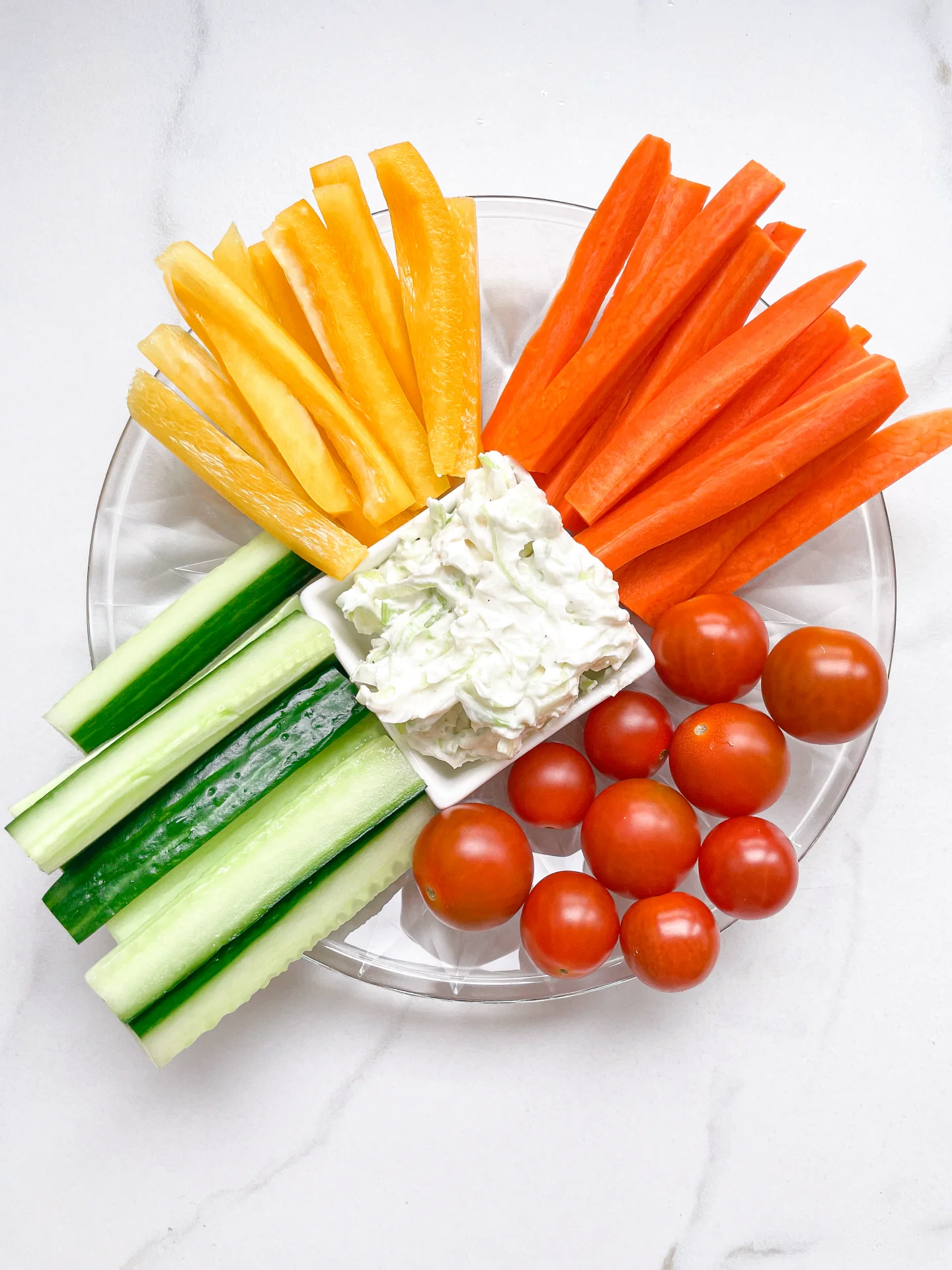 Apple Leek Dip with Veggies & Bread