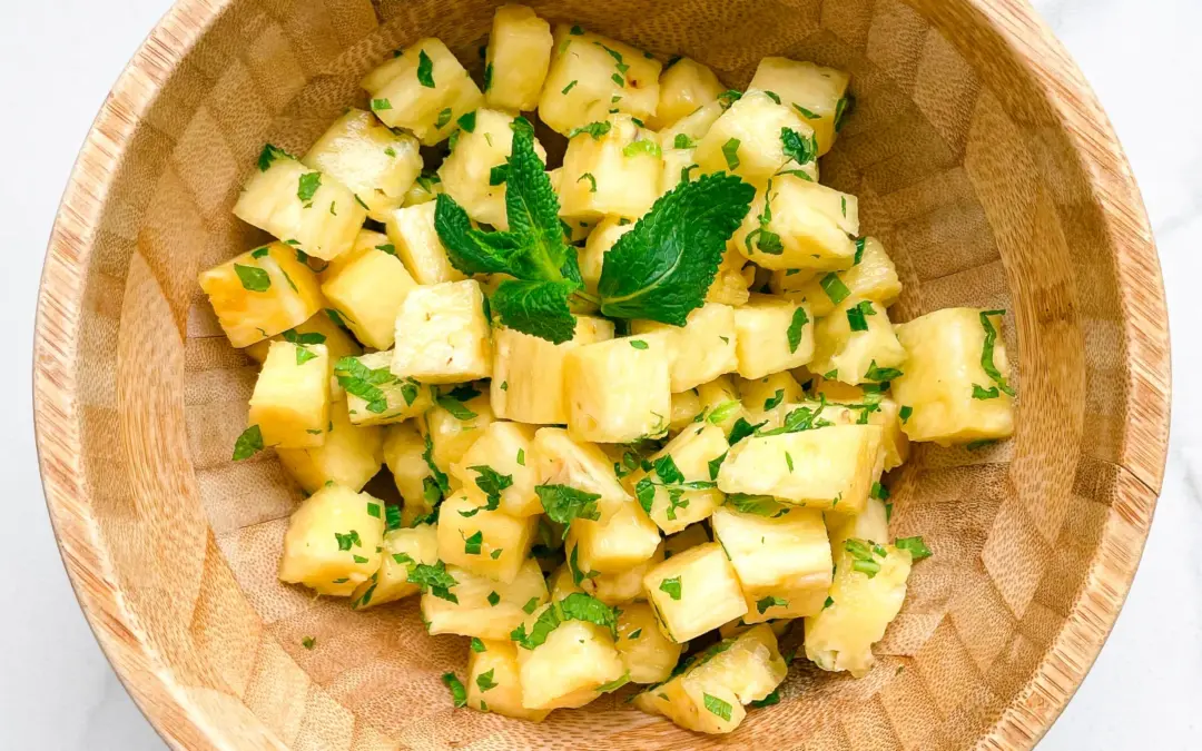 Pineapple Mint Salad