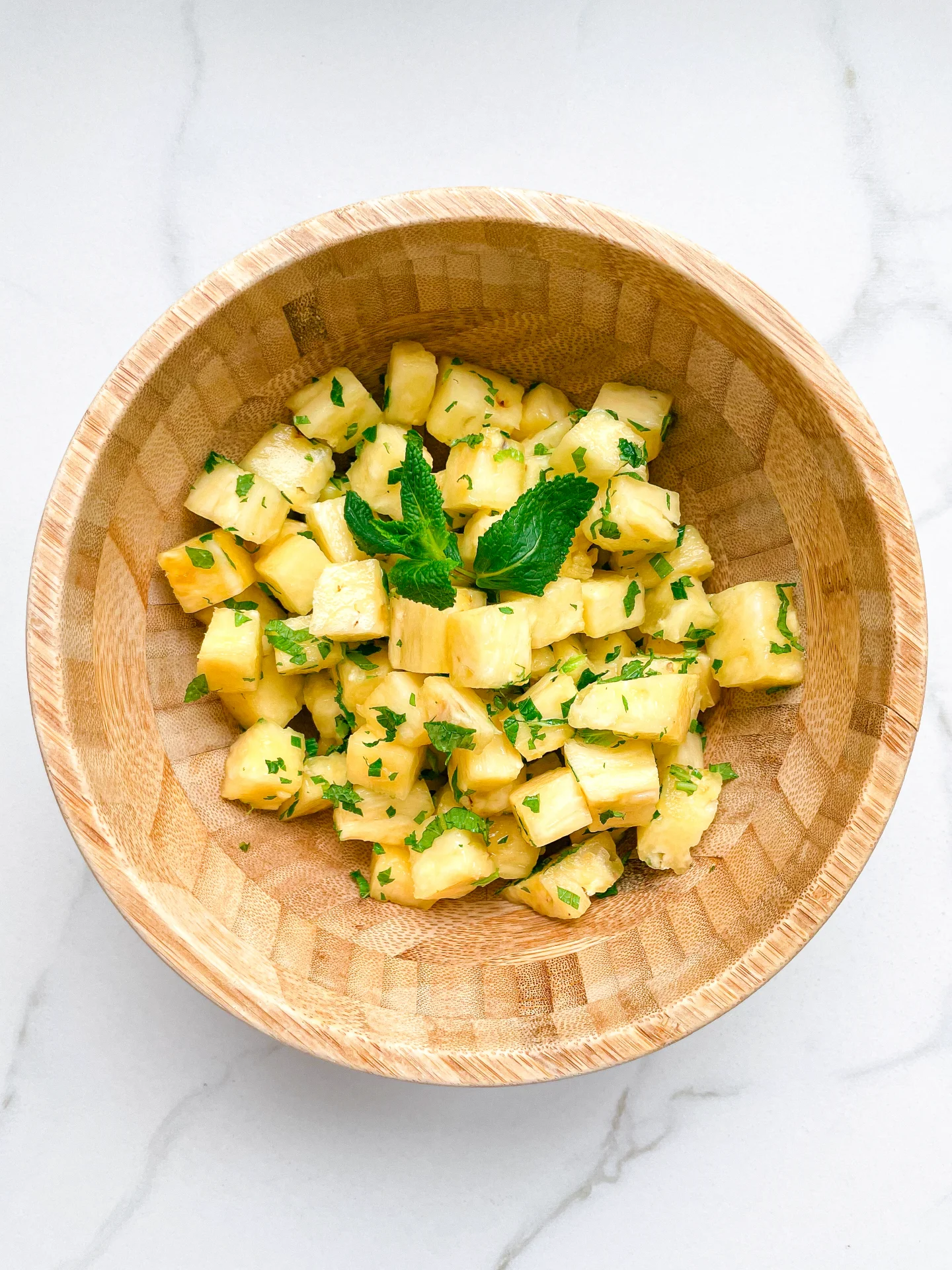 Pineapple Mint Salad