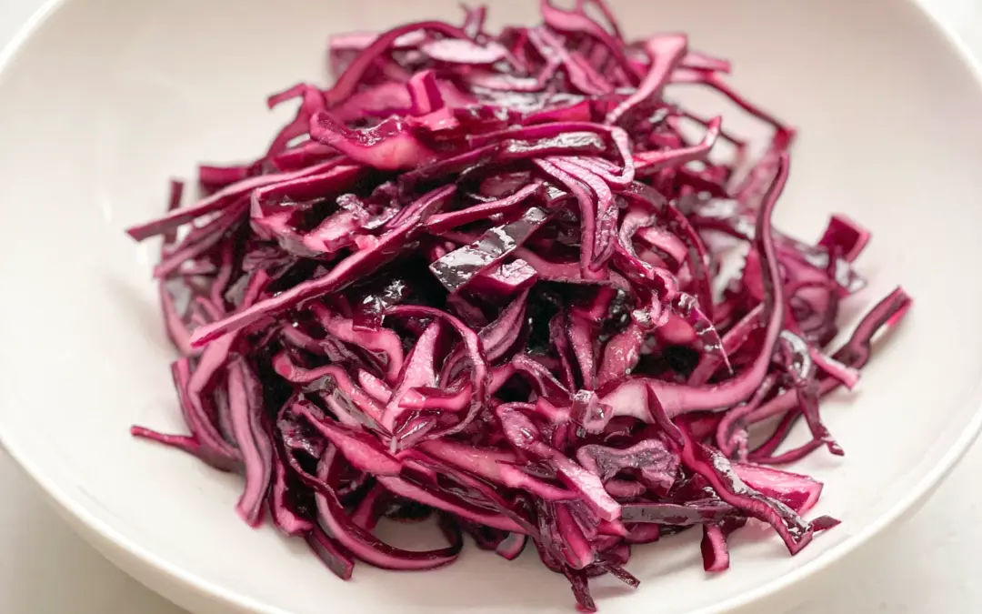 Easy Red Cabbage Salad