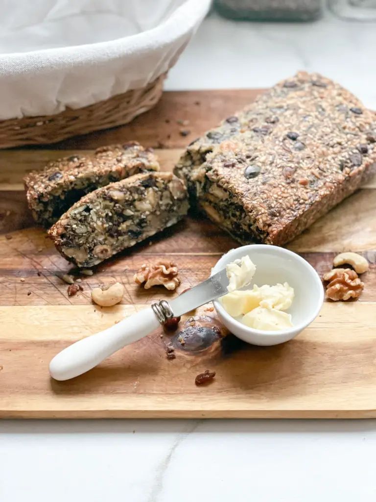 Gluten-Free Bread From Nuts & Seeds