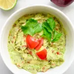 Guacamole with Tomatoes & Red Onion