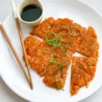 Kimchi Scallion Pancake