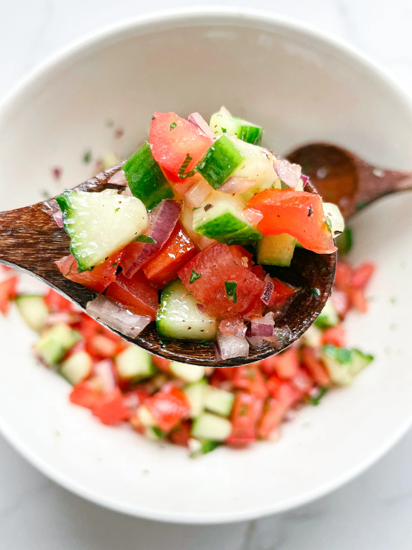 Tomato, Cucumber & Parsley Side Salad