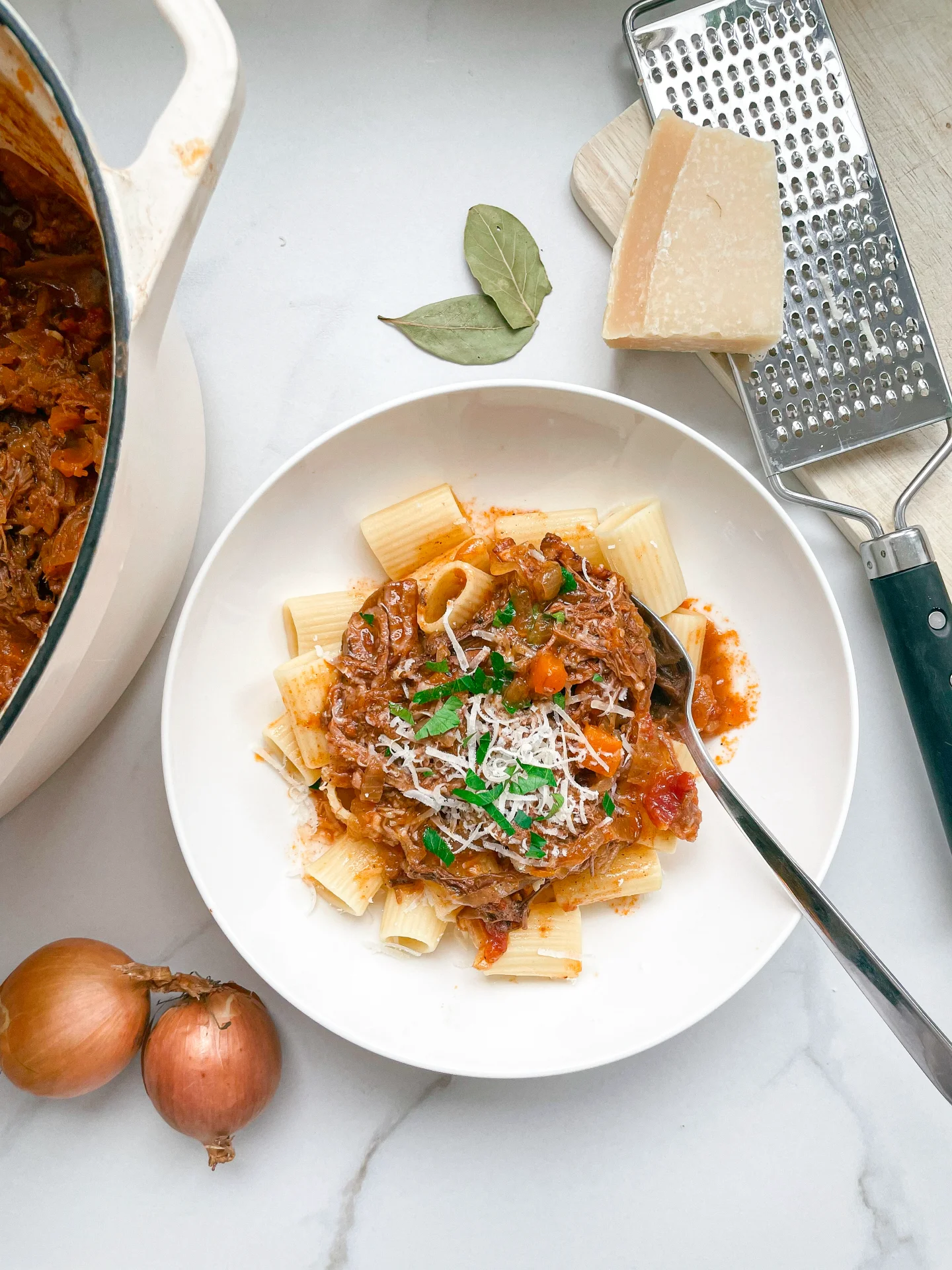 Pasta alla Genovese Napoletana