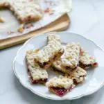 Shortbread Bars with Cherry Jam