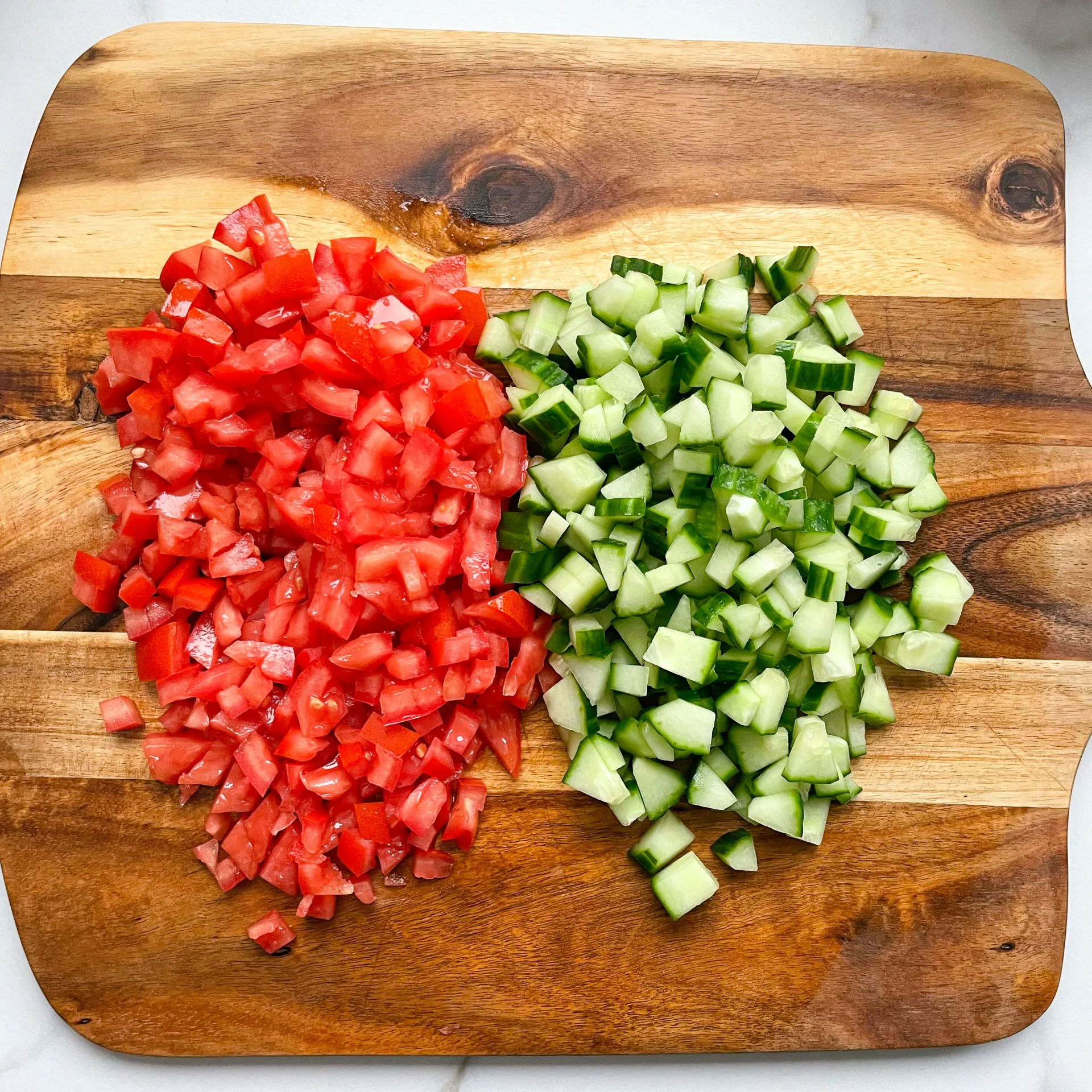 Tomato, Cucumber & Parsley Side Salad