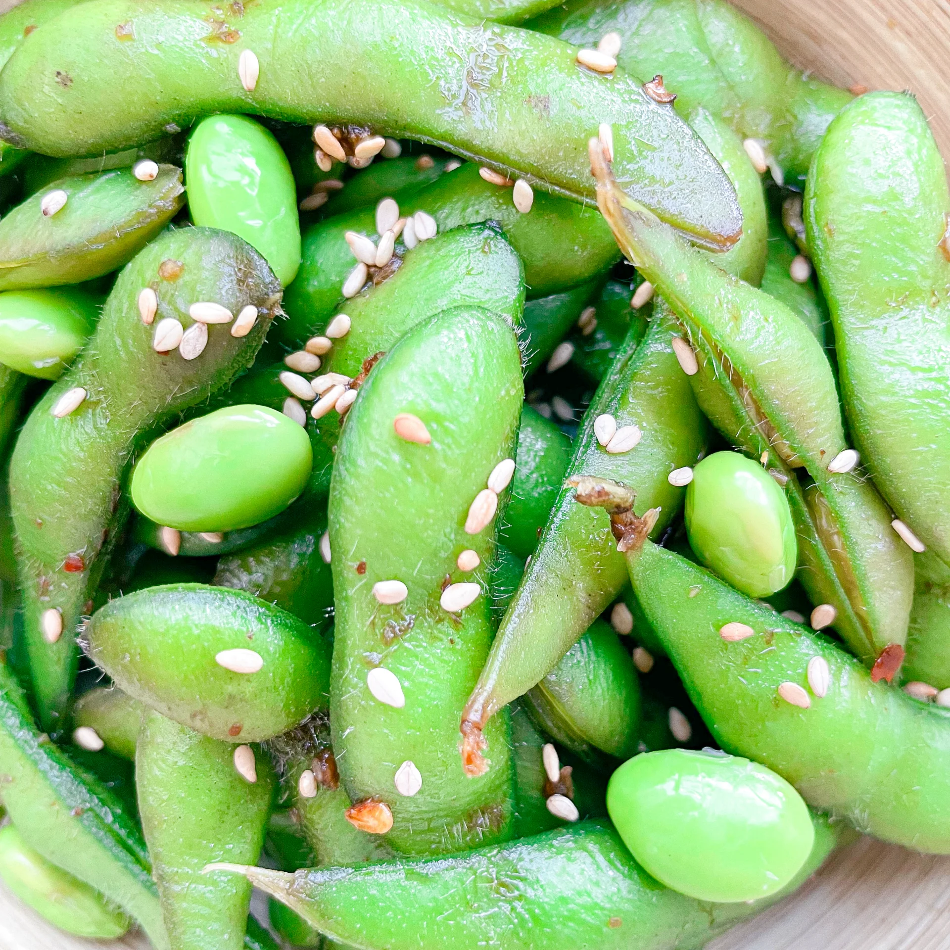 Garlic Soy Edamame