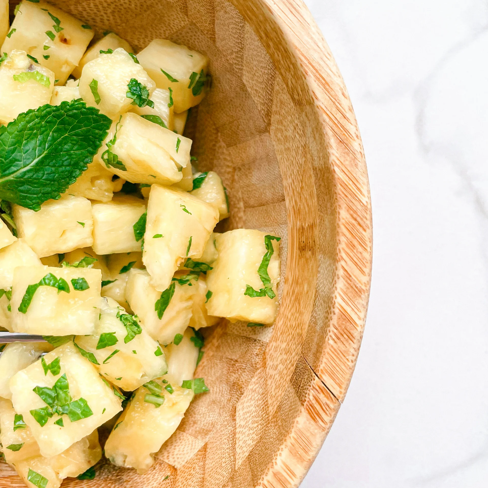 Pineapple Mint Salad