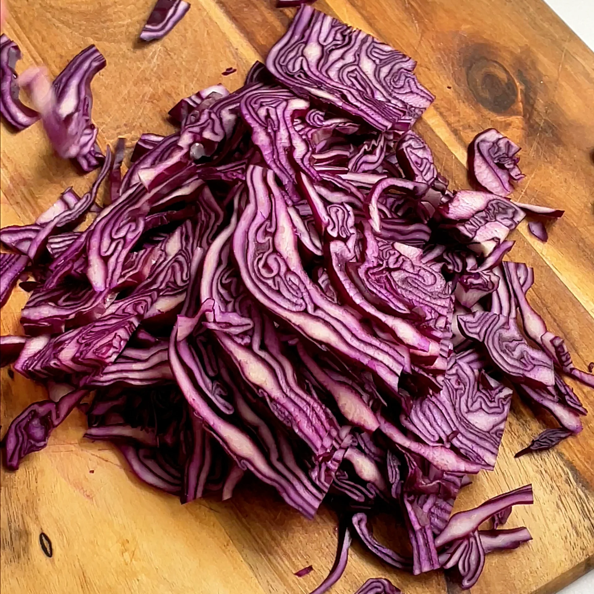 Easy Red Cabbage Salad