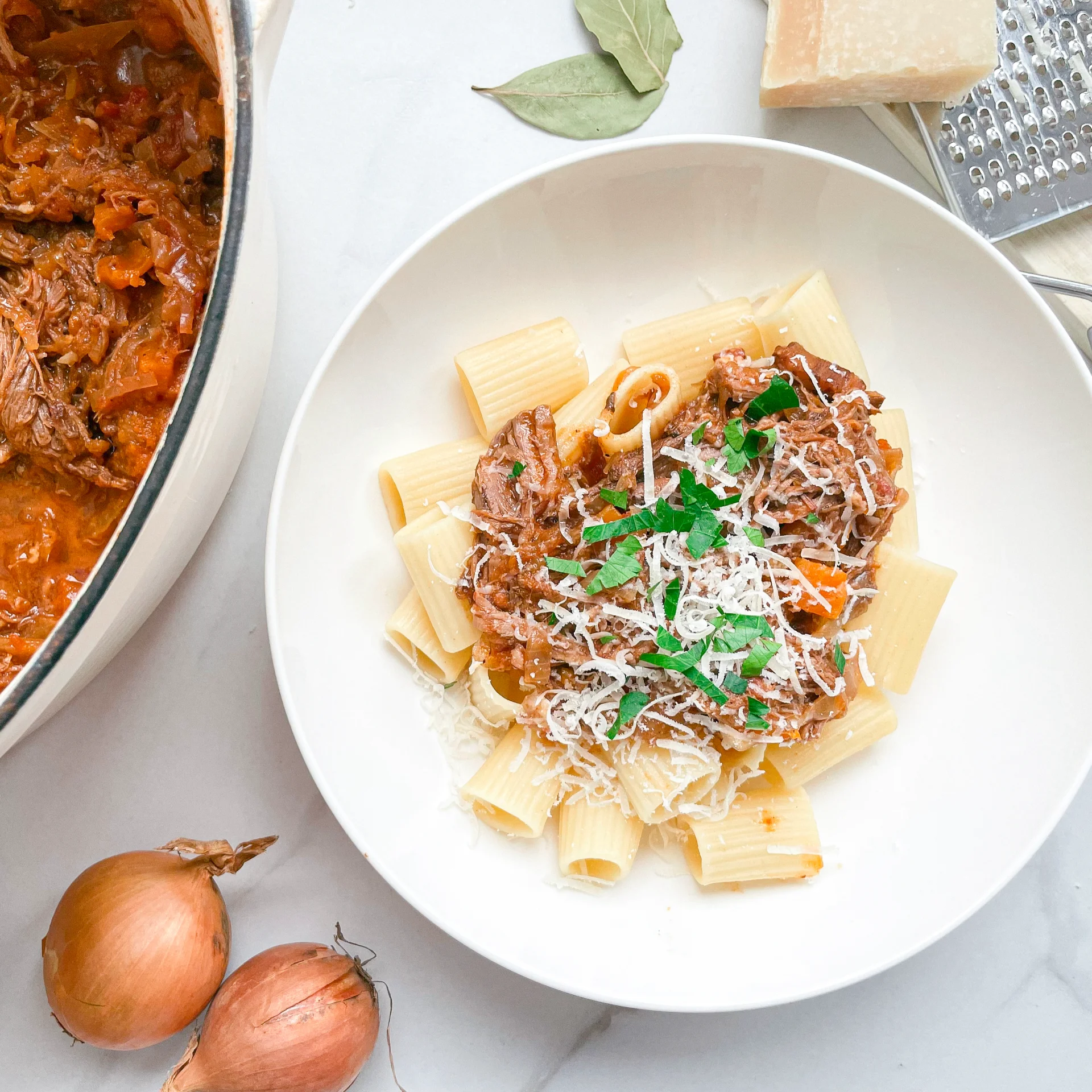 Pasta alla Genovese Napoletana