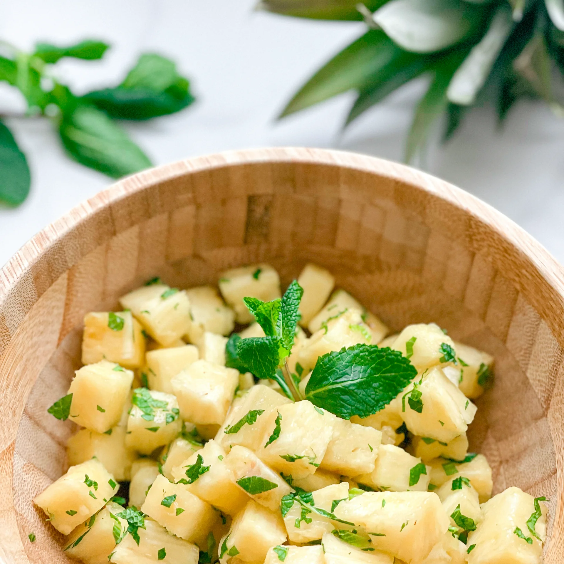 Pineapple Mint Salad