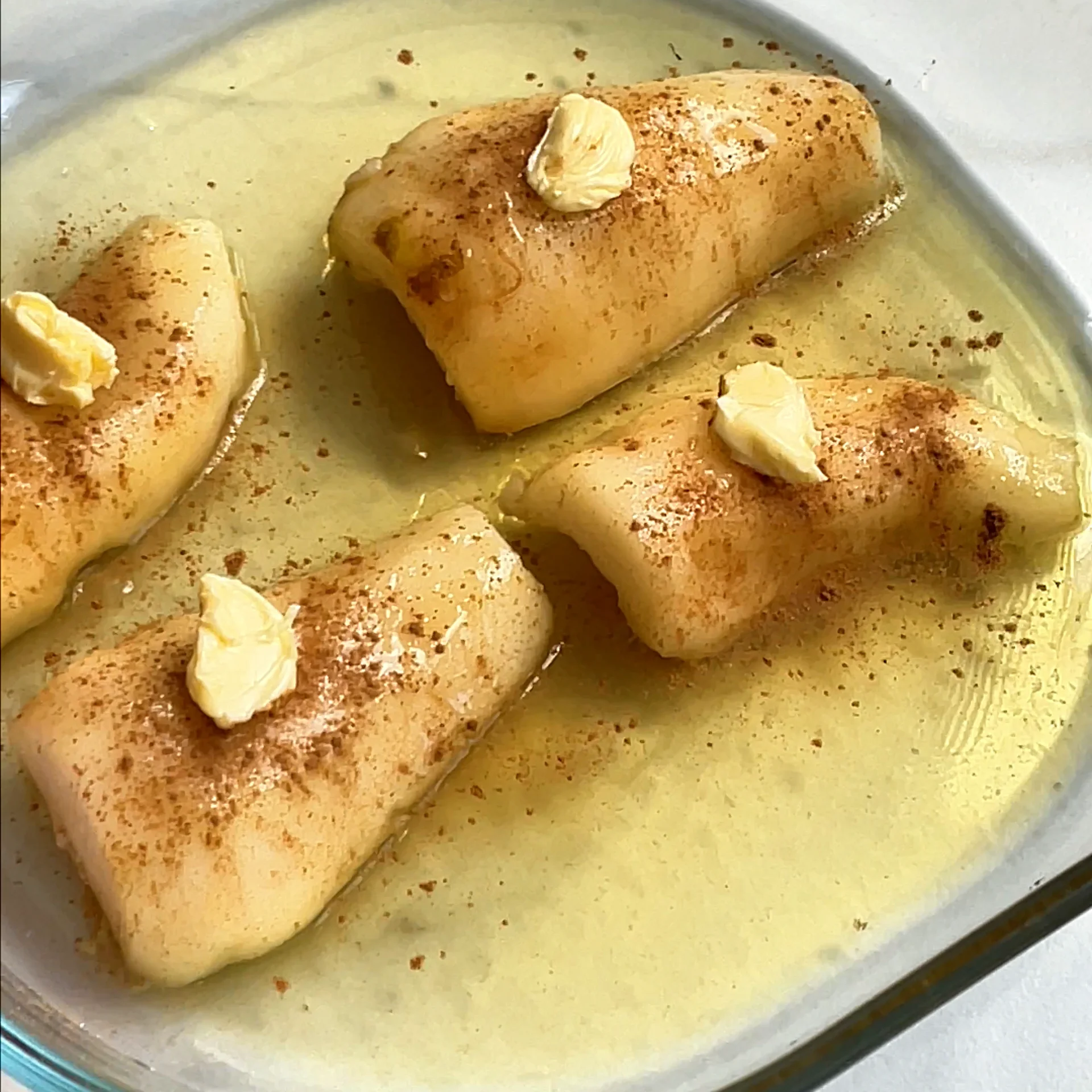 Maple Baked Pears with Yogurt & Pistachios