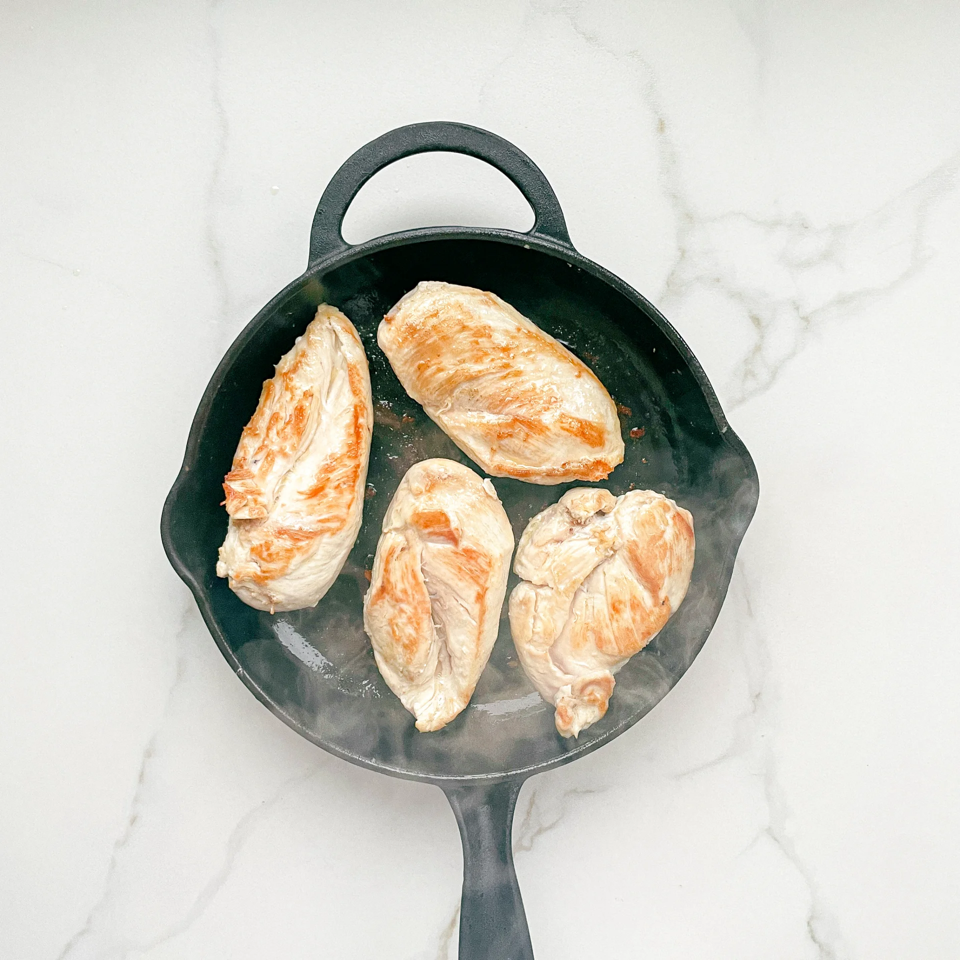 Sour Cream & Caramalized Onion Skillet Chicken