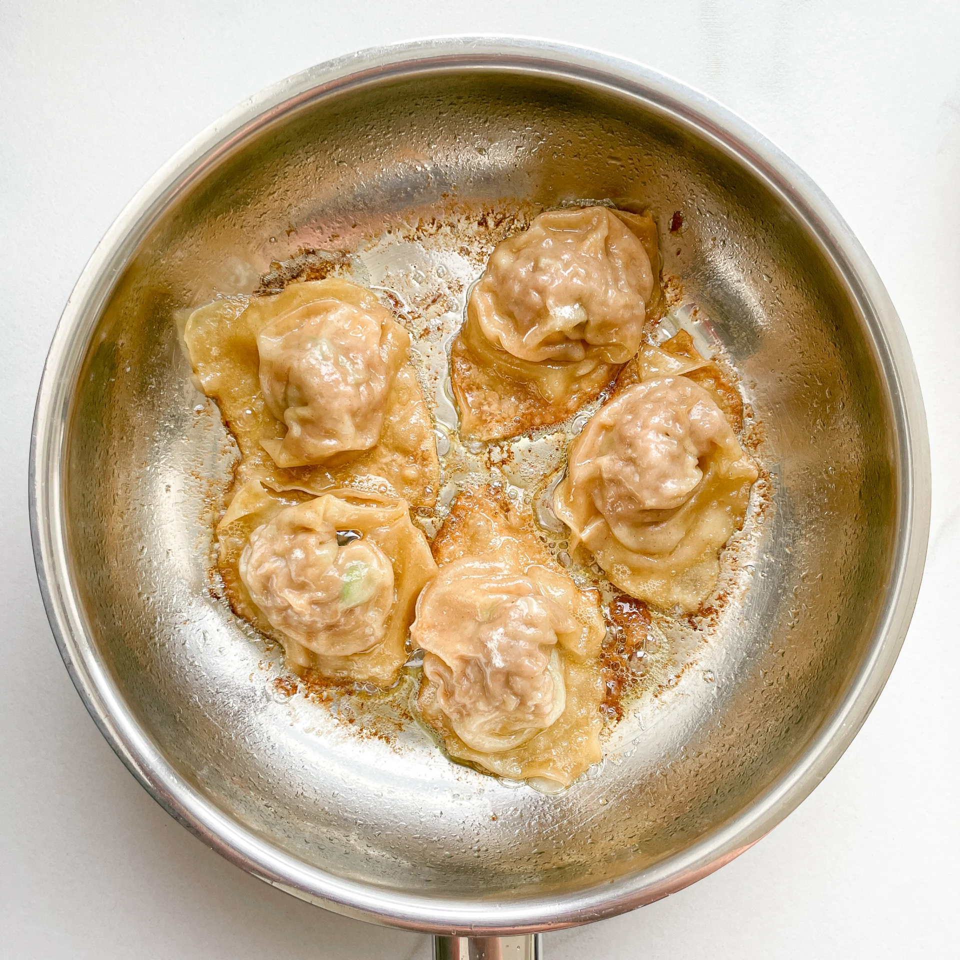 Juicy Pan-Fried Pork Dumplings