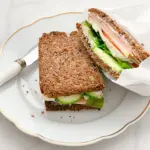 Apple Cucumber Brie Turkey Sandwich