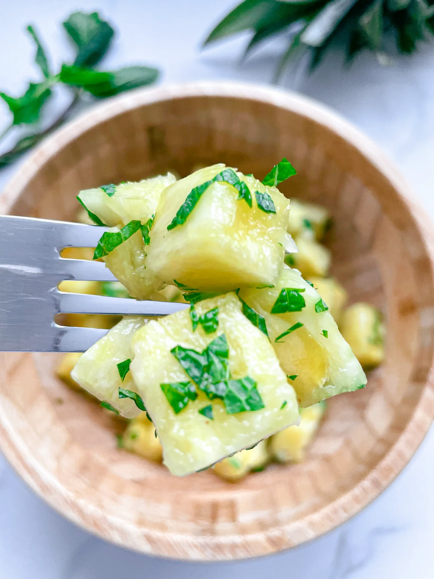 Pineapple Mint Salad