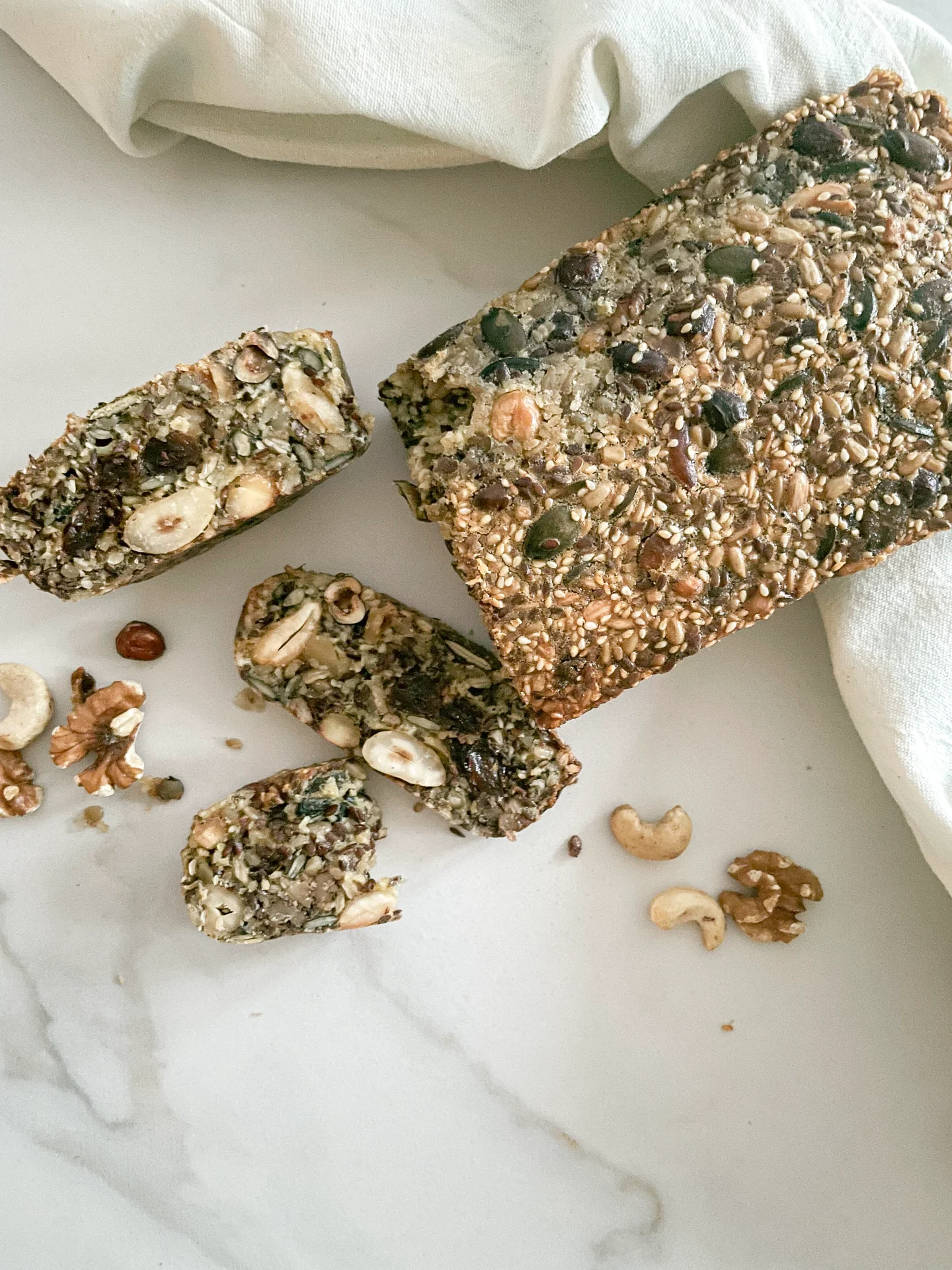 Gluten-Free Bread From Nuts & Seeds