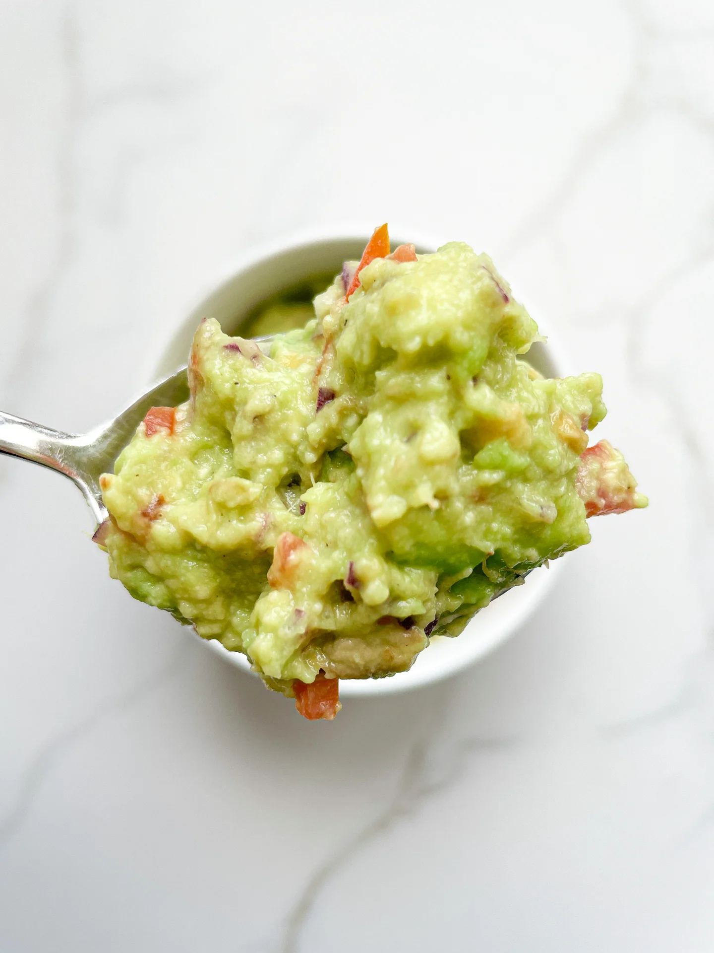 Guacamole with Tomatoes & Red Onion