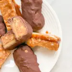 Peanut Caramel Chocolate Protein Bars
