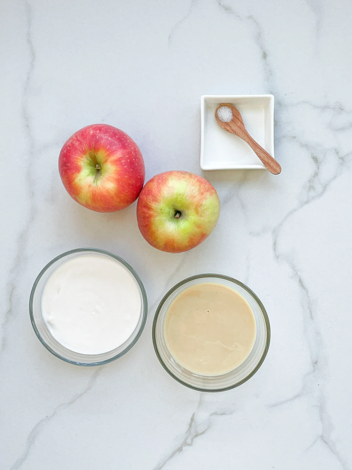 Apple Slices with Almond Coconut Dip