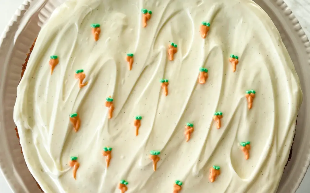 Carrot Cake & Cream Cheese Frosting