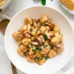 Mushroom Gnocchi with Sage & Truffle