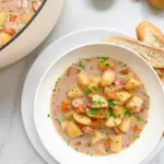 Potato Soup with Bacon & Sausage