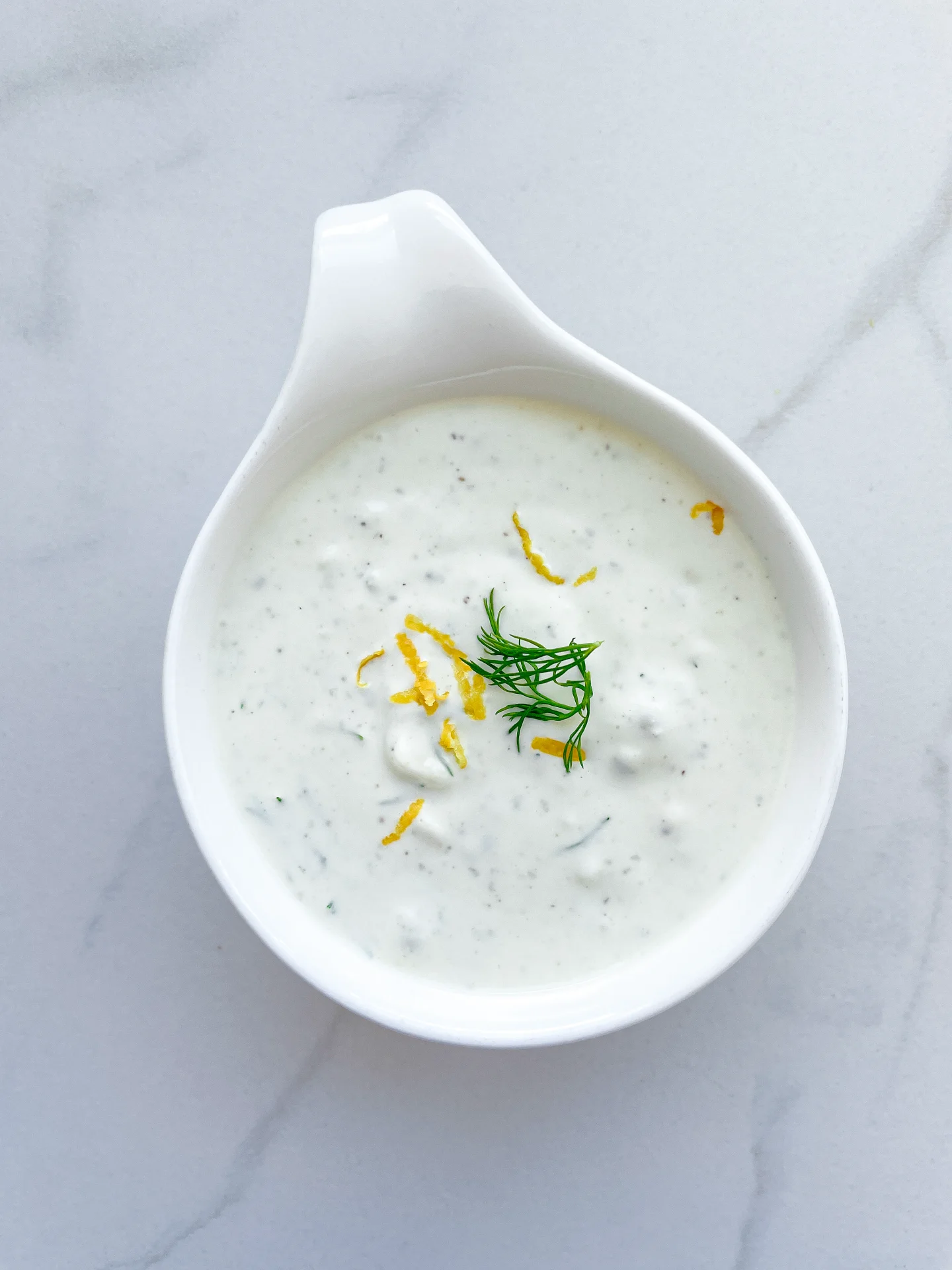 Lemon Blue Cheese Dip - The Zett