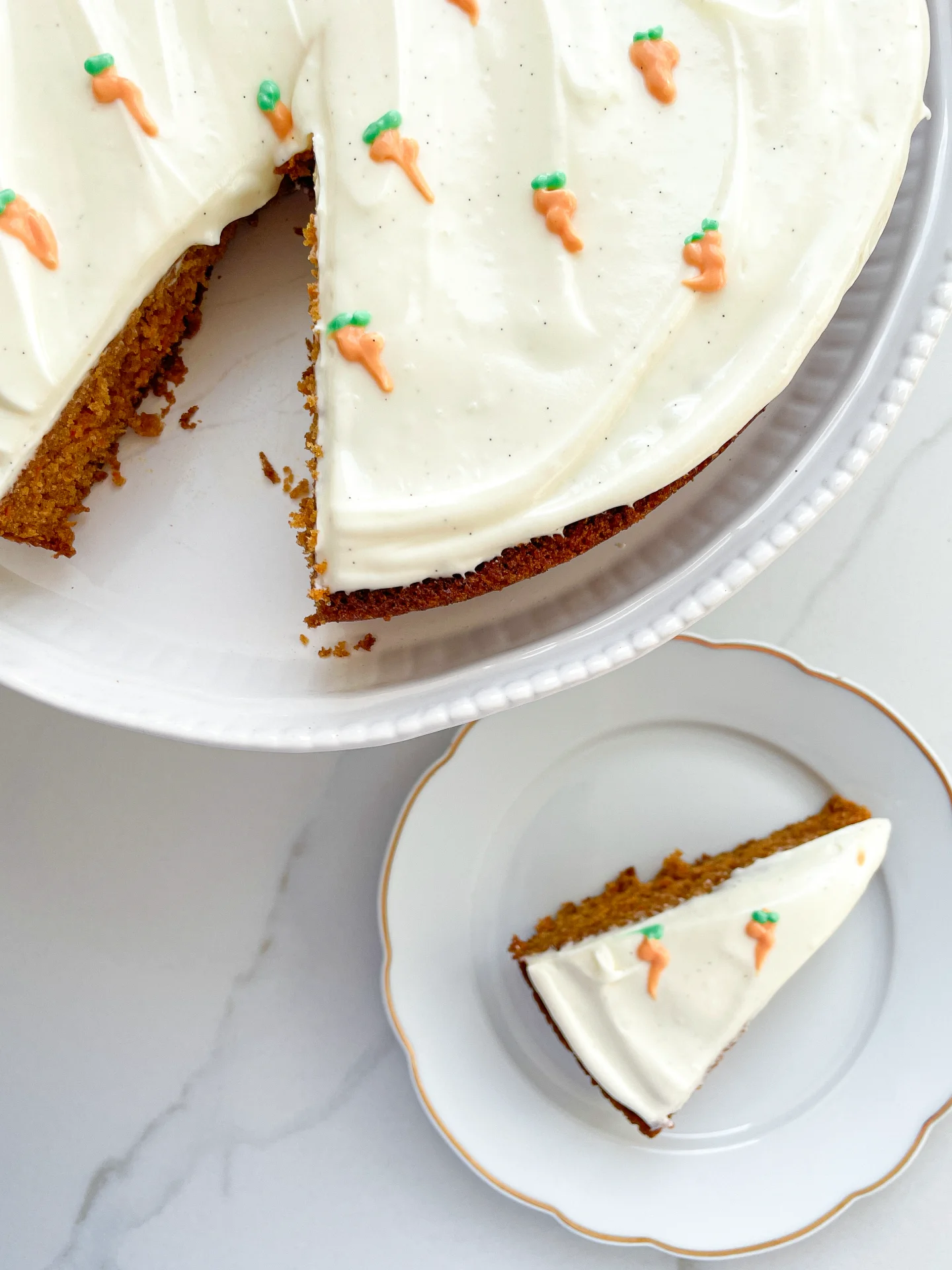 Carrot Cake & Cream Cheese Frosting