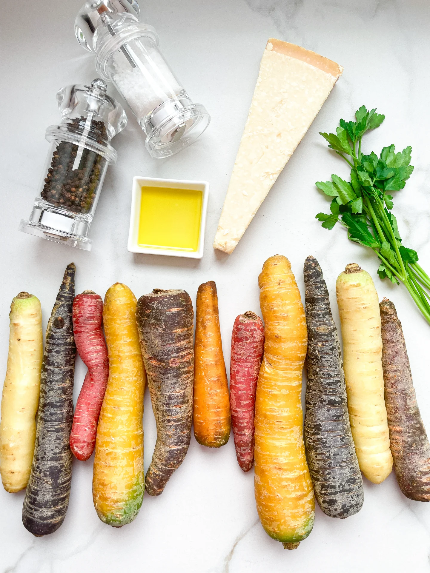 Roasted Parmesan Carrots