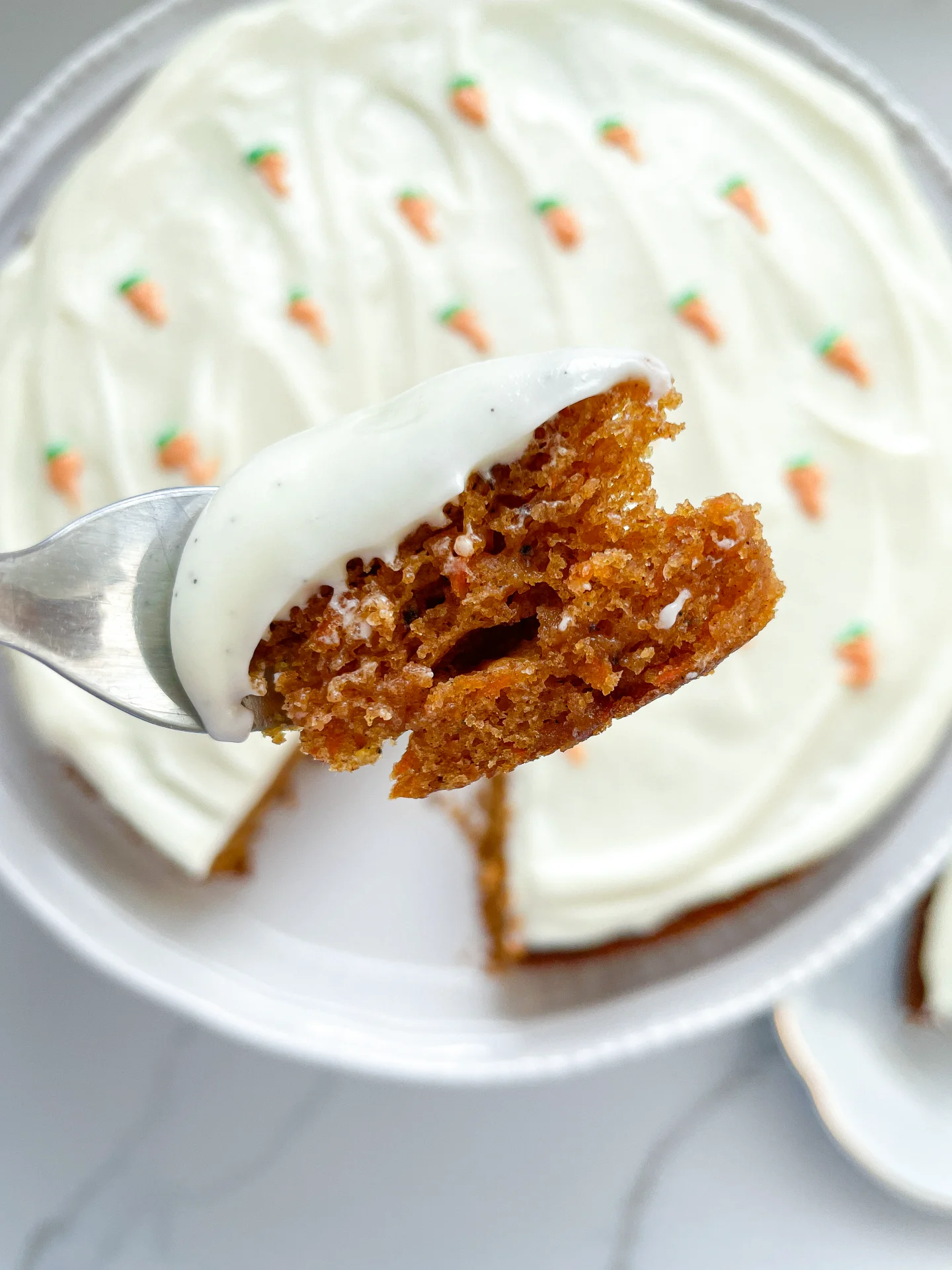 Carrot Cake & Cream Cheese Frosting