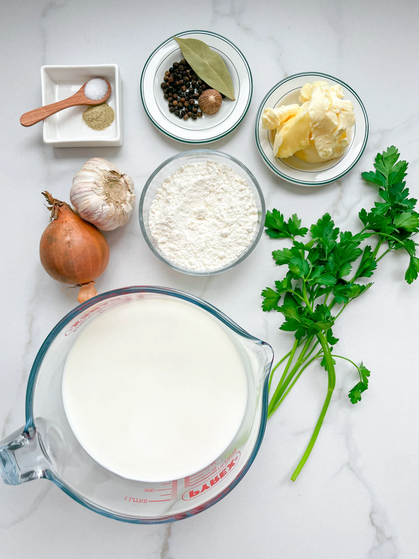 Infused Béchamel Sauce