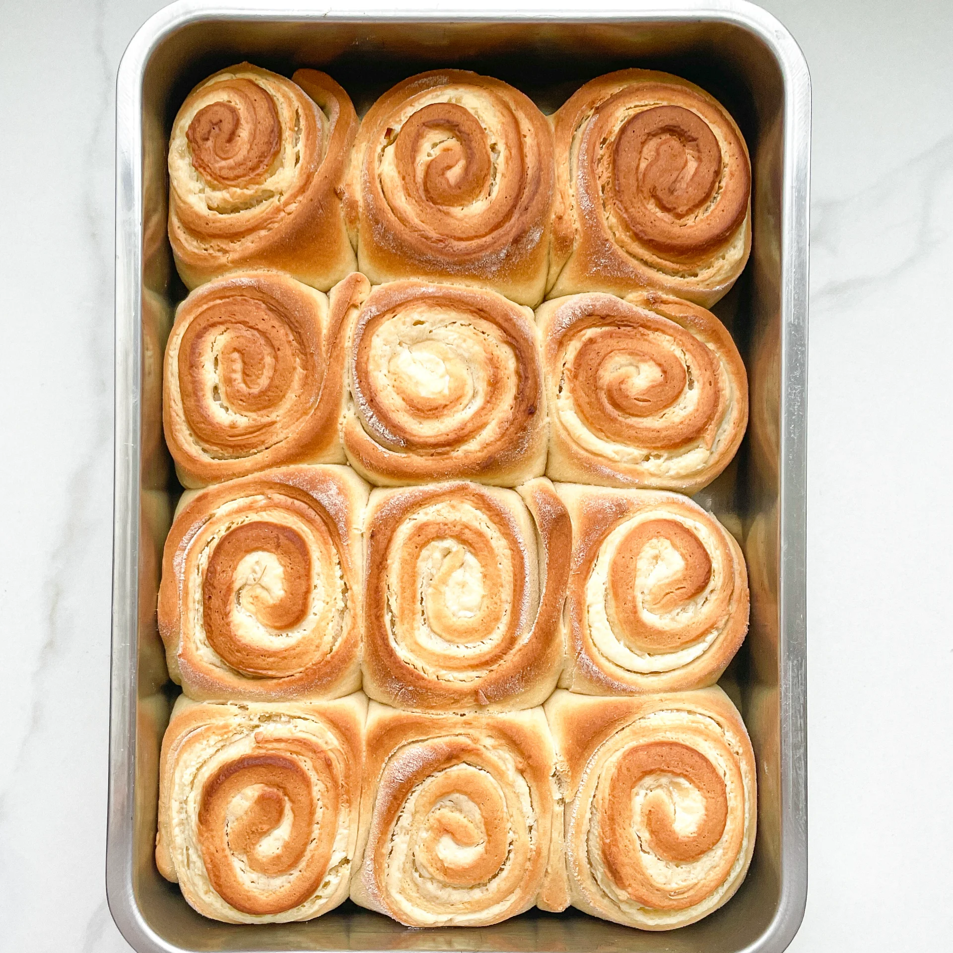 Vanilla Lemon Cream Cheese Rolls