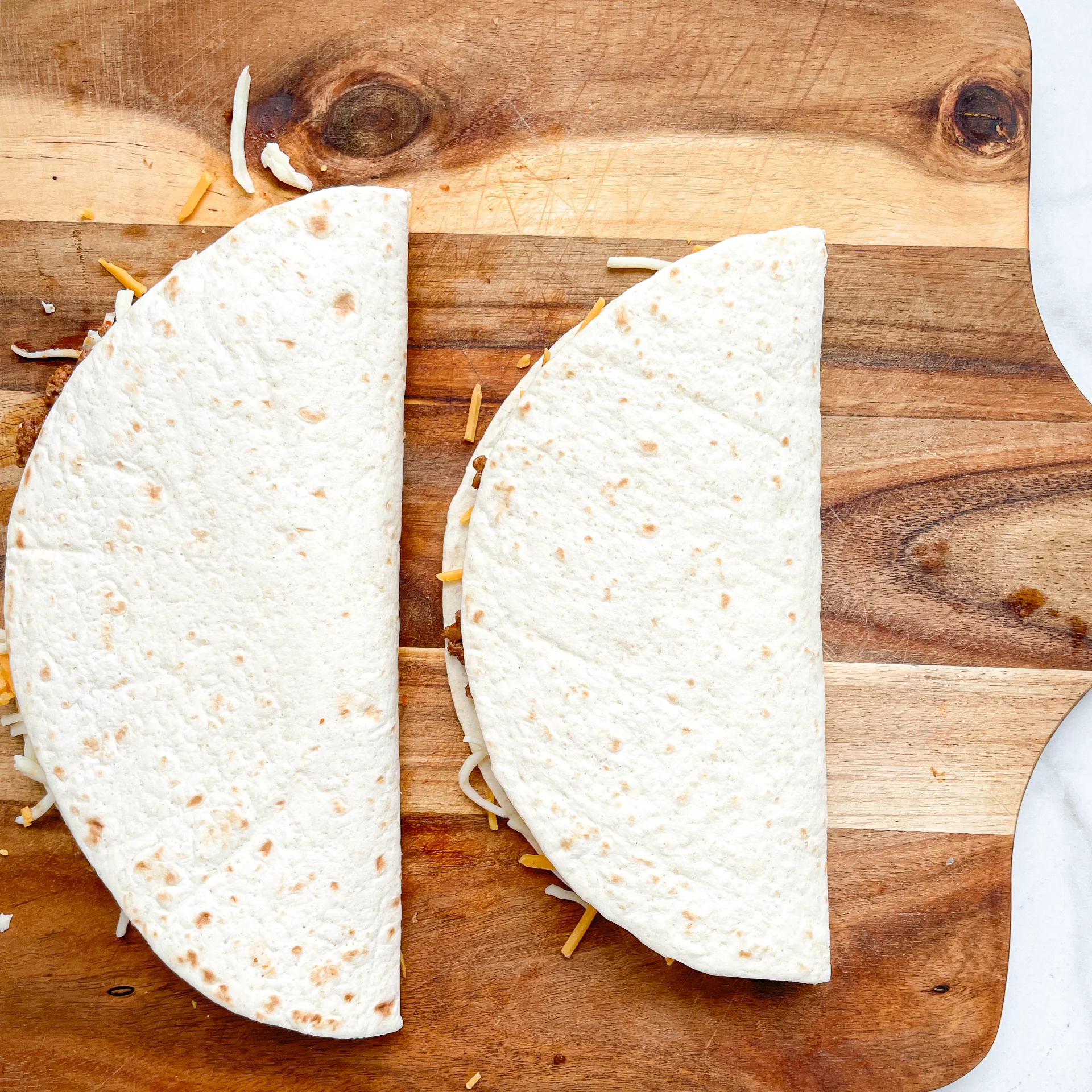 Cilantro Lime Beef Quesadillas