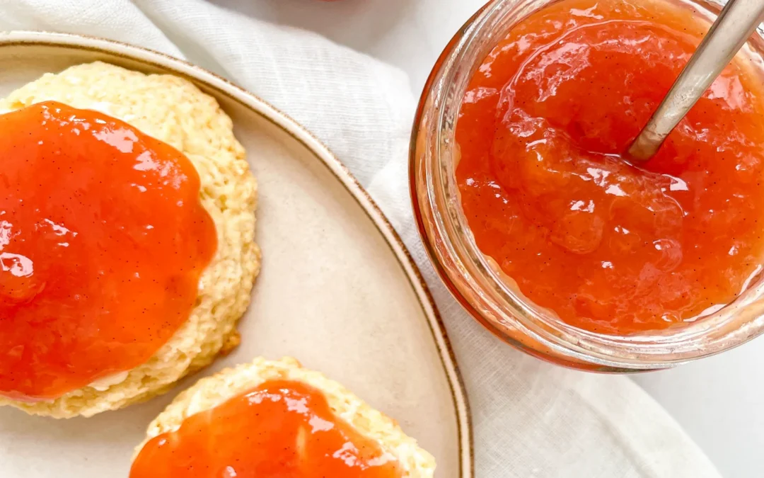 Peach Vanilla Jam