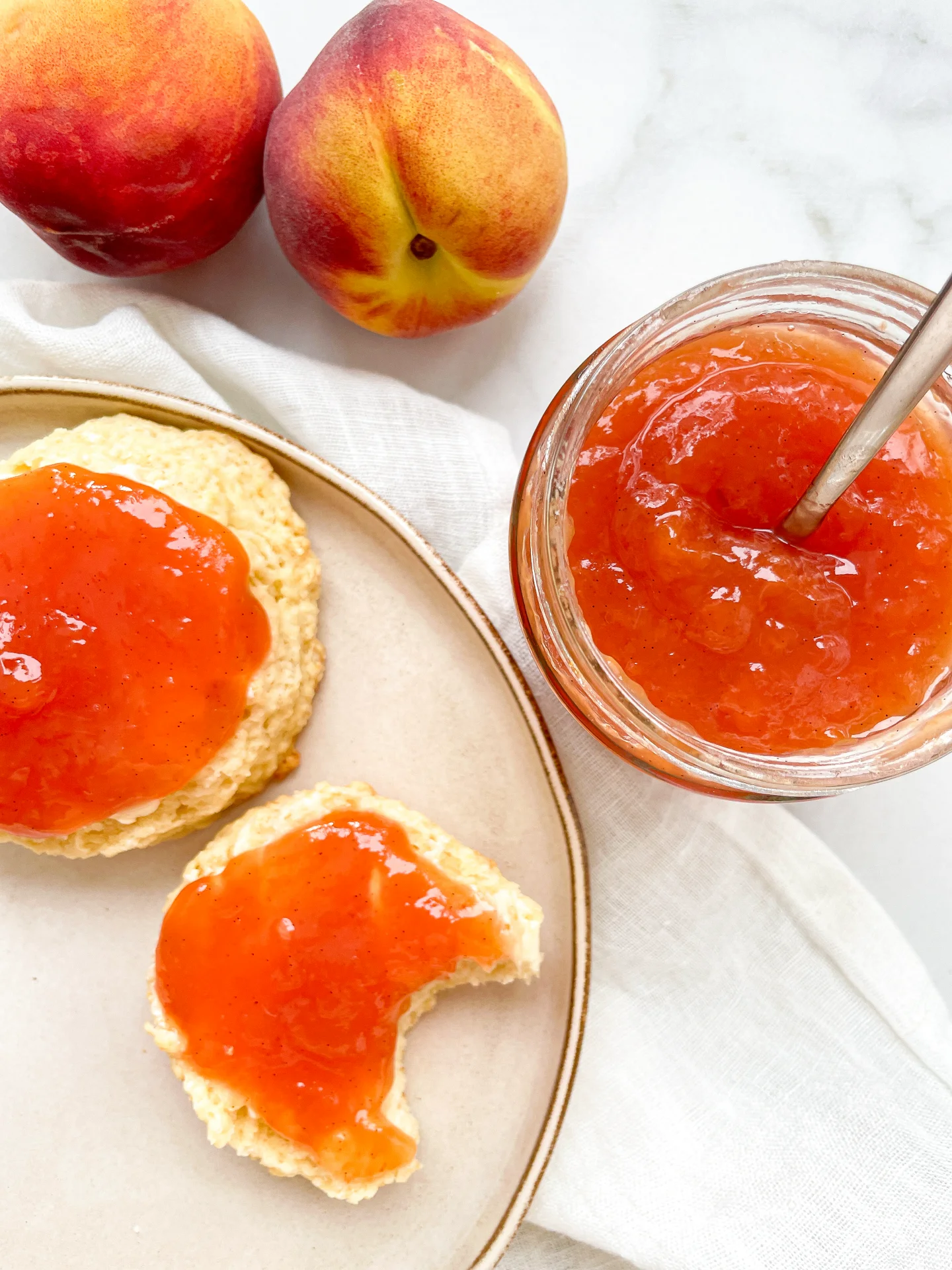 Peach Vanilla Jam