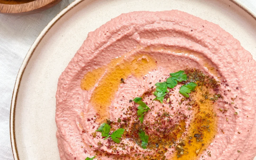 Pink Hummus