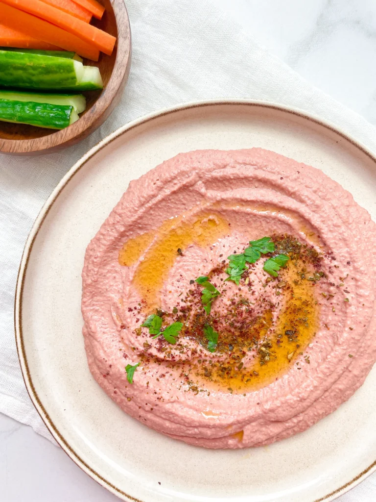 Pink Hummus