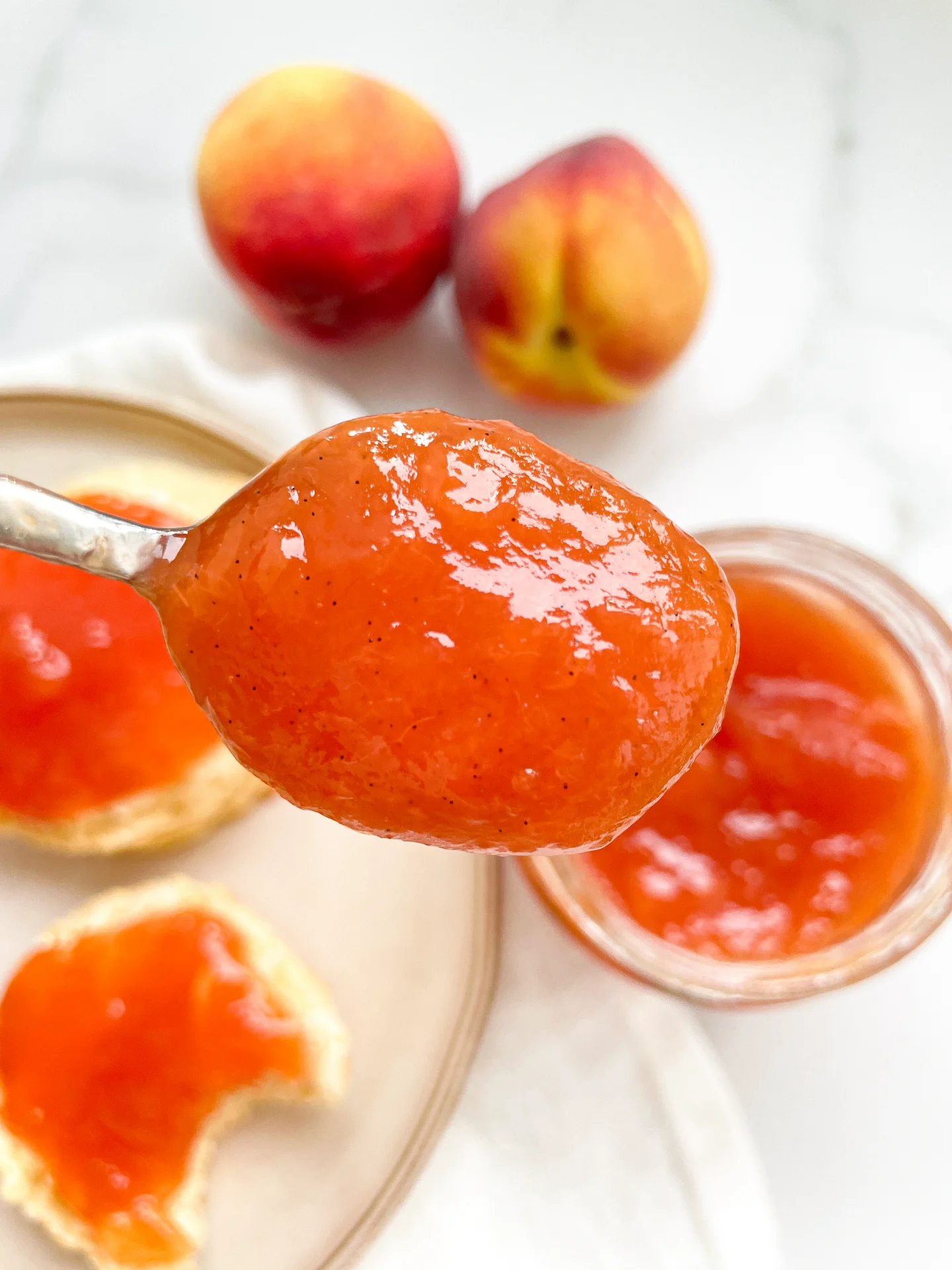 Peach Vanilla Jam