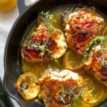 Lemon Yogurt Chicken Thighs