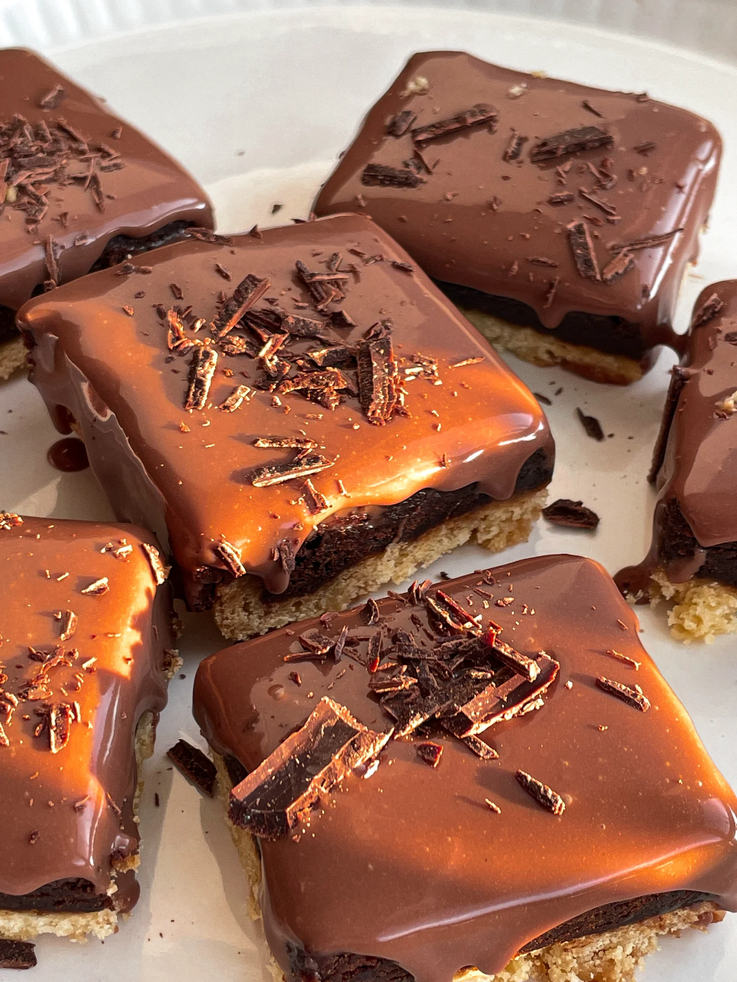 Shortbread Ganache Brownies