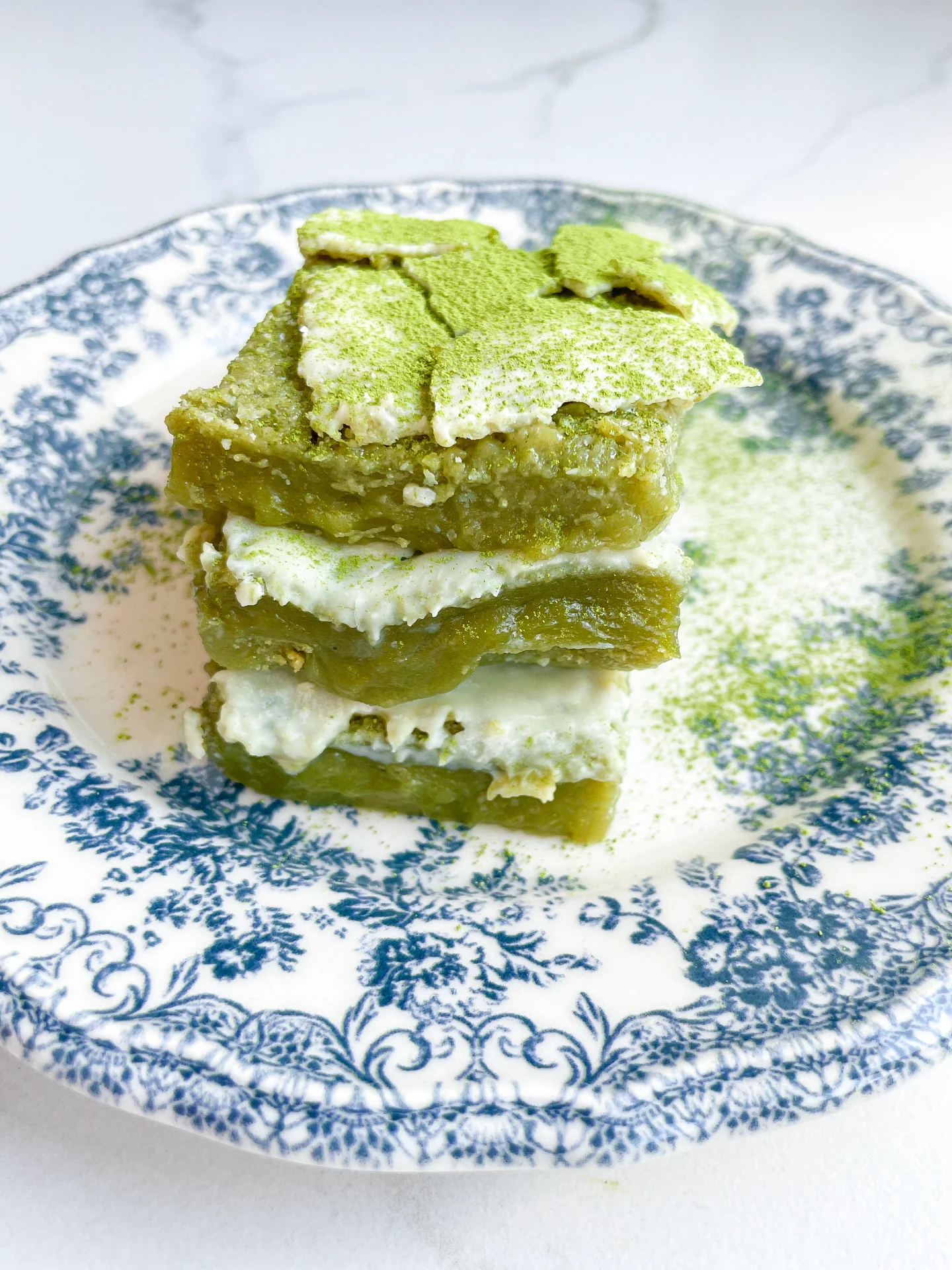 Mochi Matcha Brownies