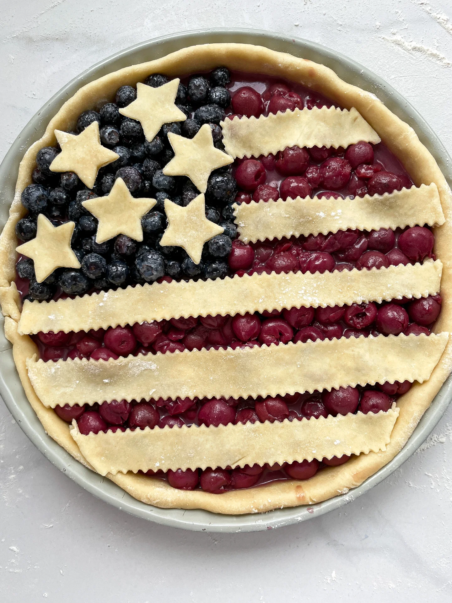 American Flag Pie