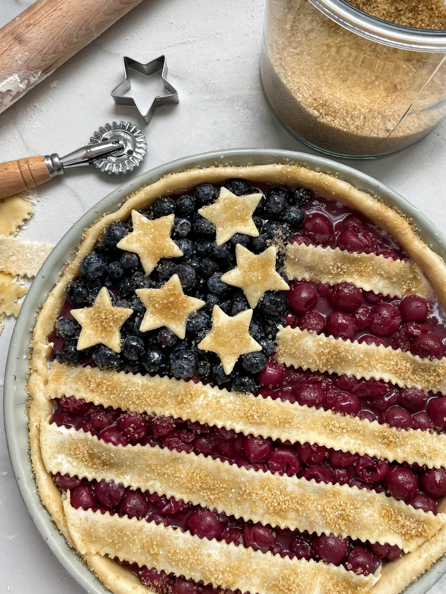 American Flag Pie